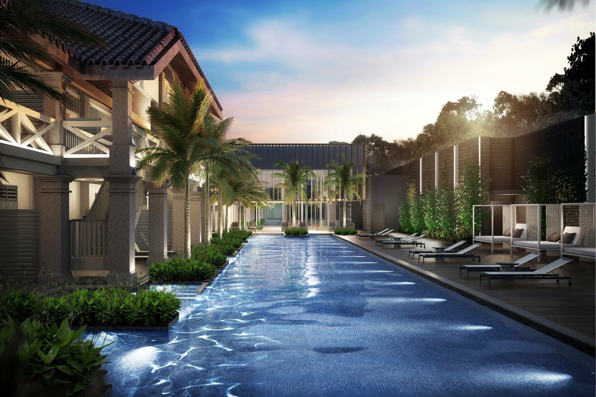 Hotel The Barracks Sentosa By Far East Hospitality Singapura